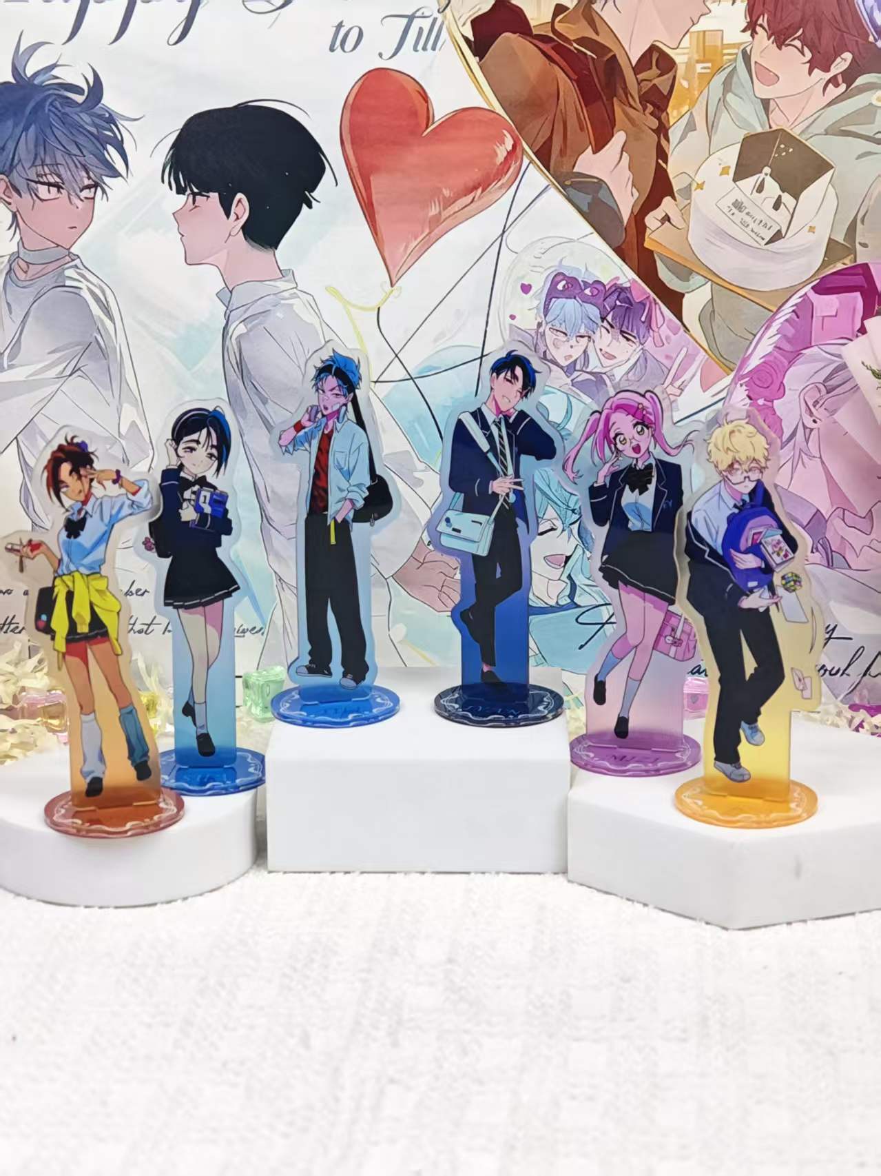 Anime Merchandise Collection - Set di supporti in acrilico Alien