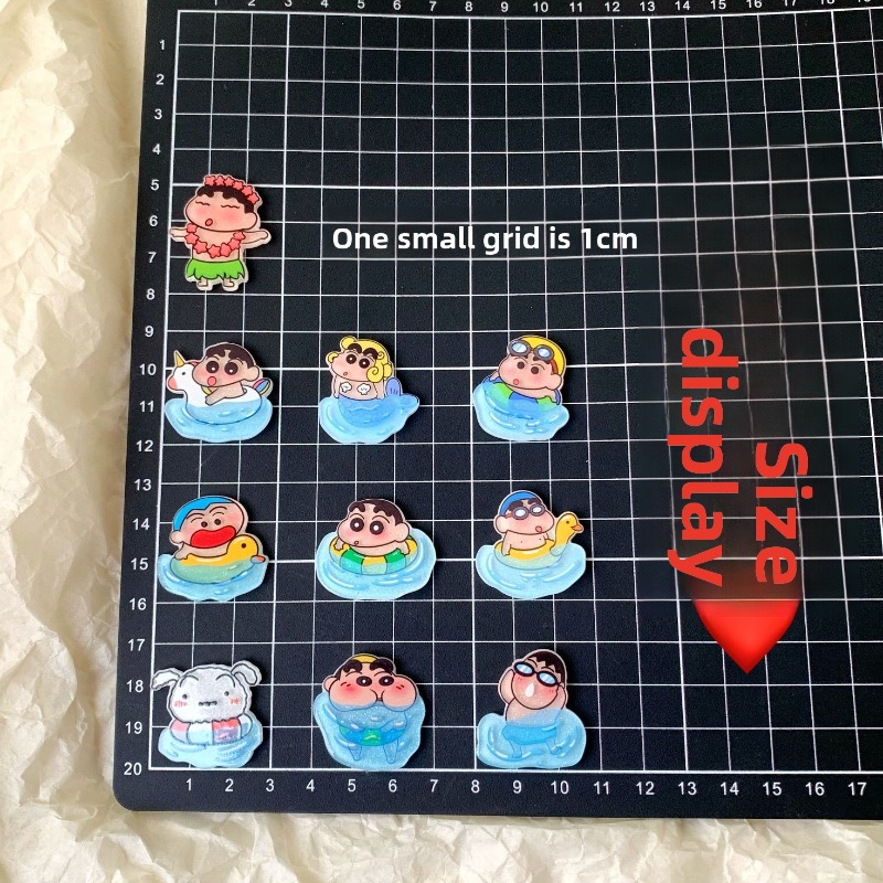 Anime Merchandise Mugs - Patch in Acrilico di Crayon Shin-chan